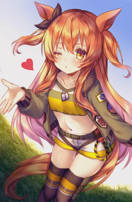 #マヤノトップガン生誕祭2023  #ウマ娘 過去絵だけどおめでとう～! 