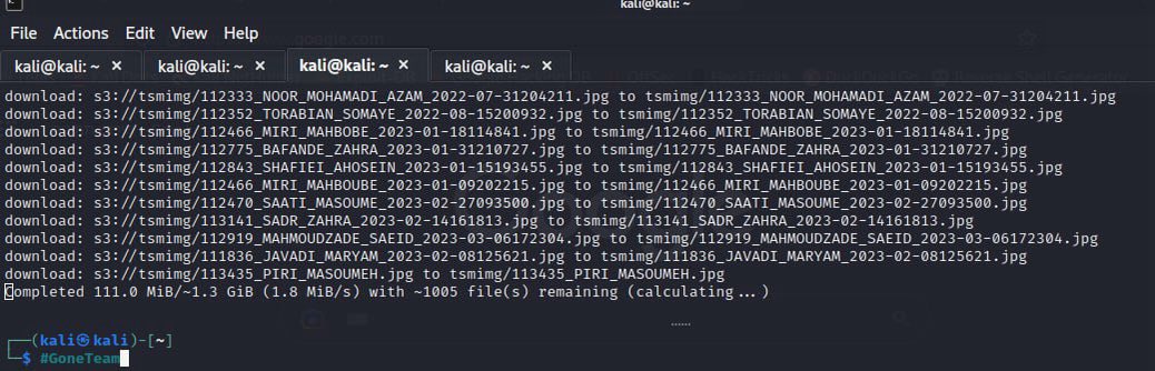GoneTeam410's tweet image. we claim the Tasnim X-Ray Center been breached by our team over 100k documents (Images X-Ray, Names, Birthday, etc..) we been ransom the files and we upload sample to our telegram channel 

t.me/GoneTeam410/7

#GoneTeam #WeakSecurity #No2IR