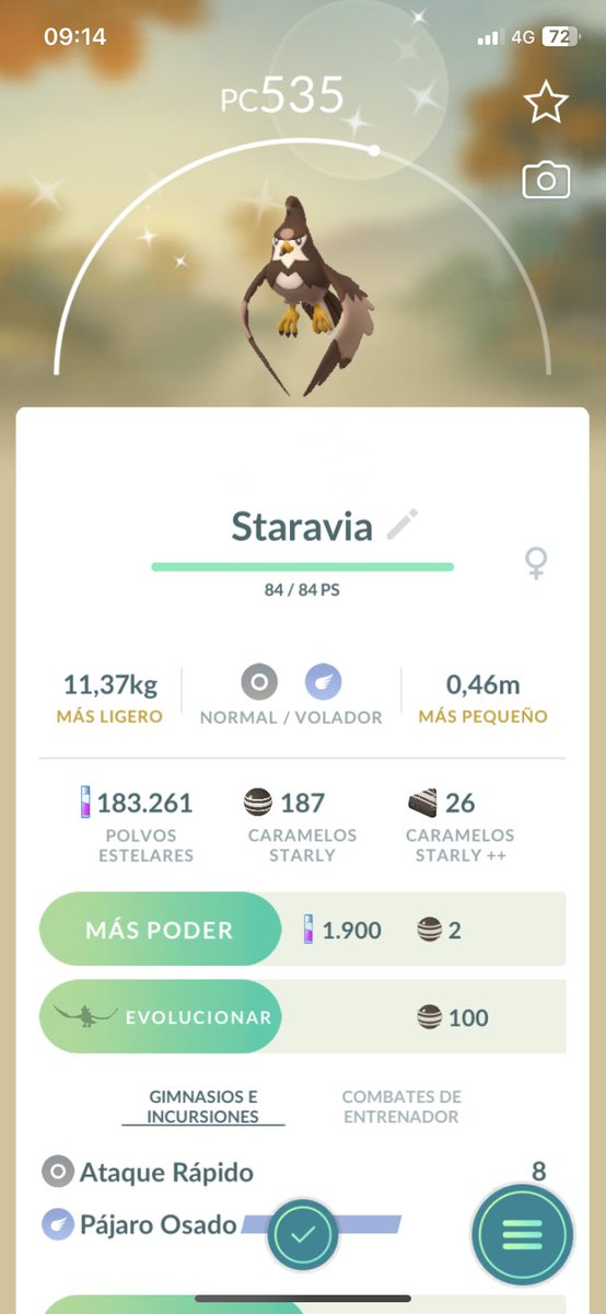 felpques's tweet photo. Había pasado tiempo que no me salía uno 🤭
#ShinyPokemon #PokemonGo https://t.co/zIFylrQfm8