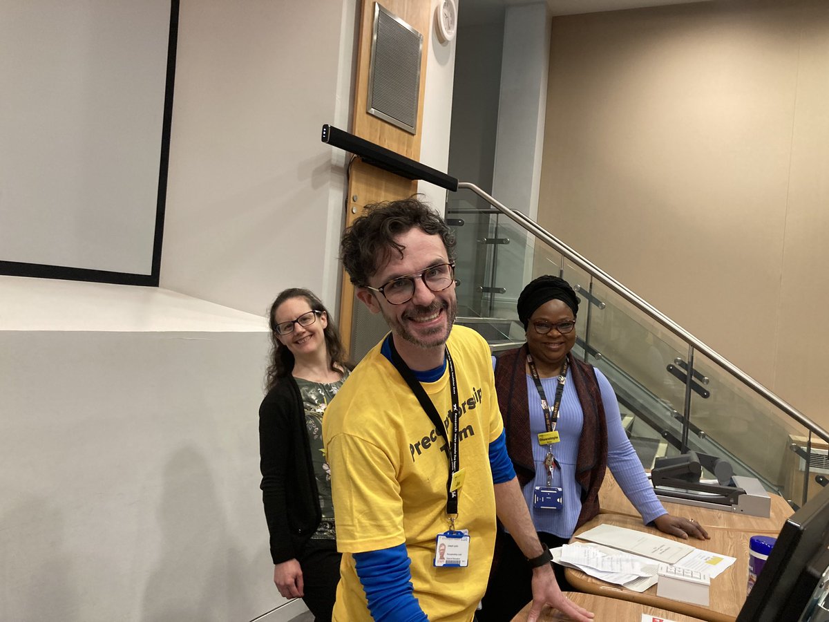KatieClaw's tweet photo. Joe, Frances and Olu from The Whittington and Haringey talking about the stunning care delivered for the past 500 years at the Whittington site @preceptorWhitt @sinead_mehigan @MdxDavidRing #EmployabilityConference https://t.co/jgr5GIVlls