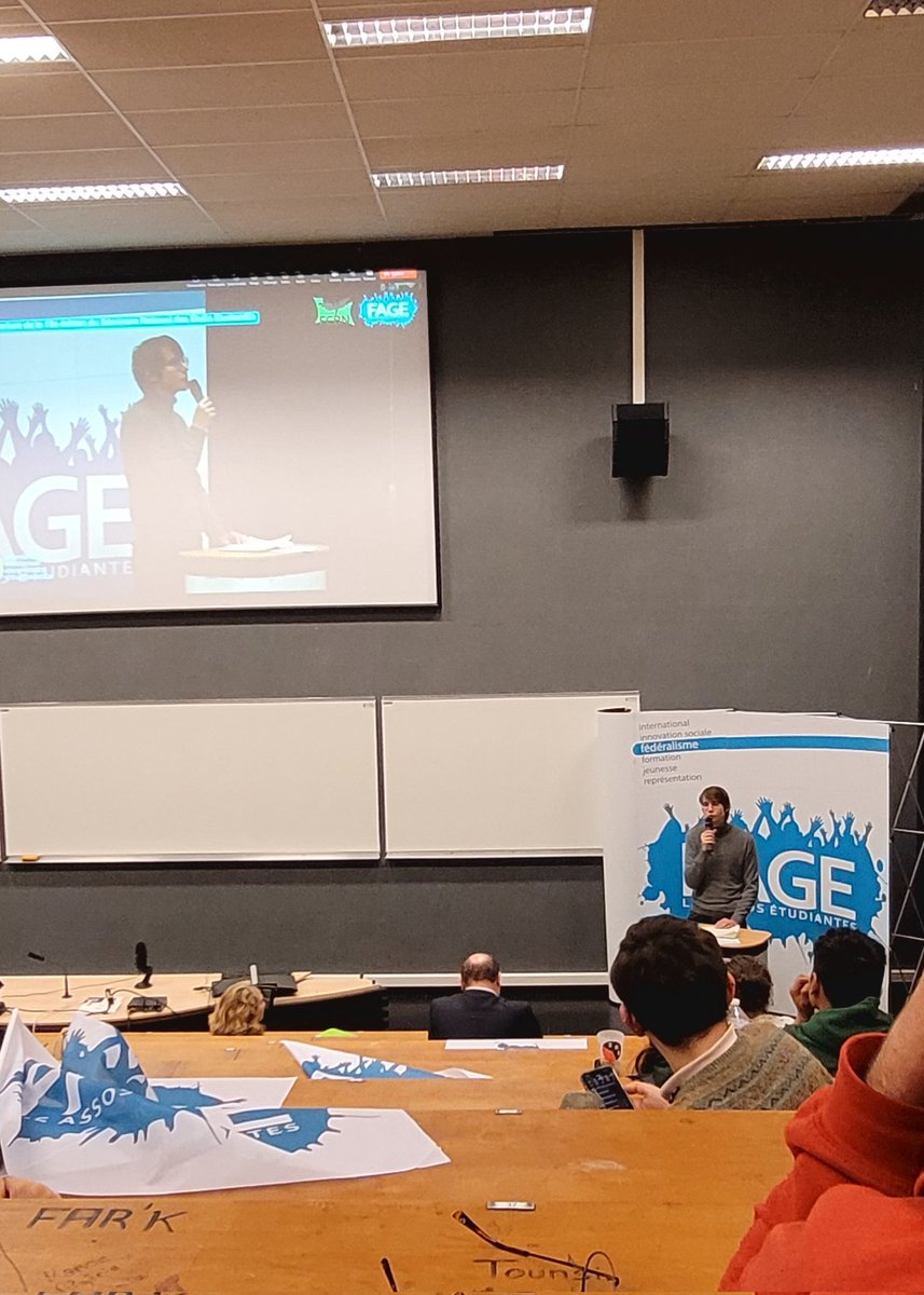 Violette_AGATE's tweet photo. [#SNEE 2023]

Hier s'est déroulé le premier jour de la 19e édition du SNEE de @La_FAGE 

➡️ Formations
➡️ Table ronde sur la vie universitaire en présence du @Cnous_LesCrous et de @Lamri_ADOUI
➡️ Cérémonie d'ouverture 
➡️ Visite du musée des beaux-arts et concert étudiant https://t.co/xmFcbZA1GY