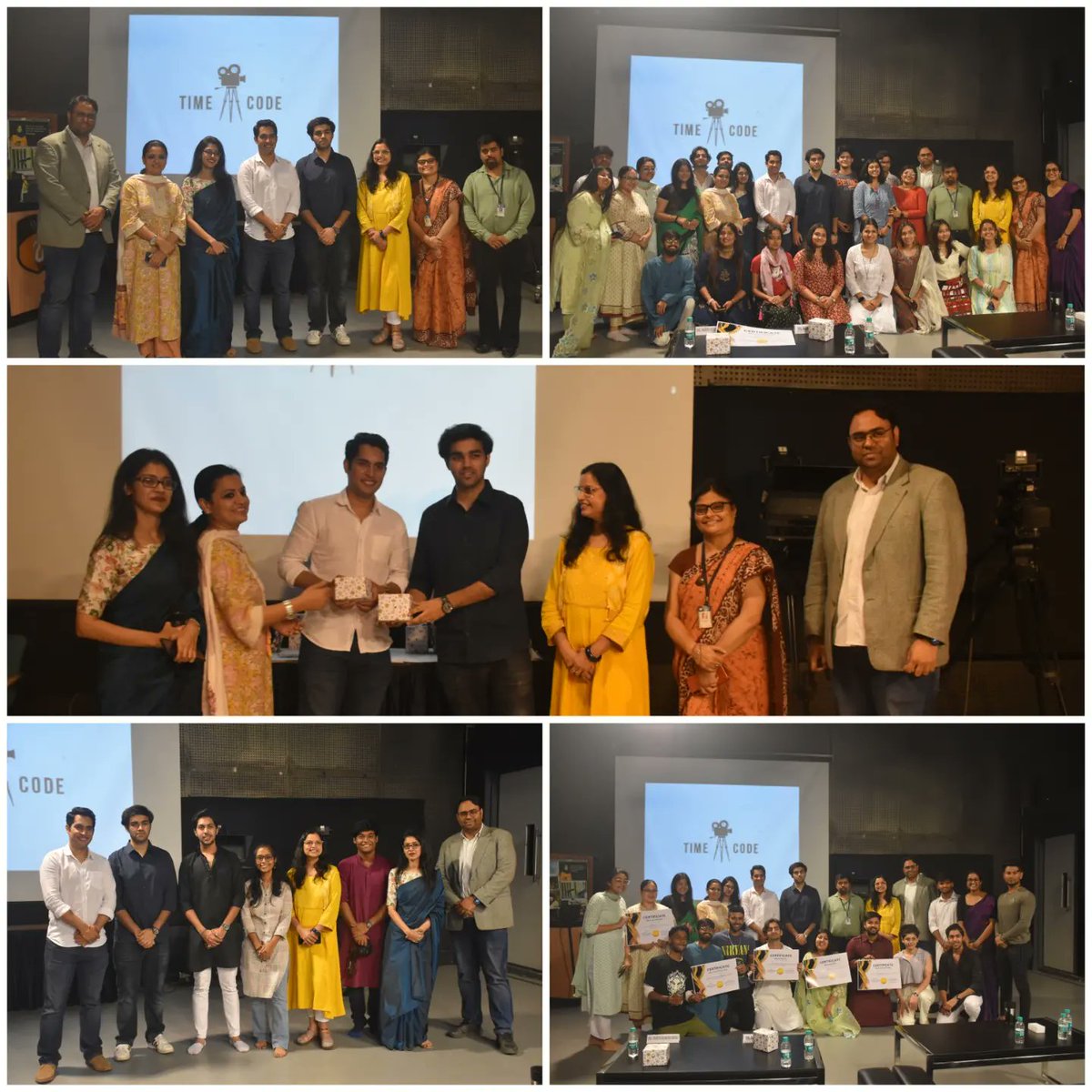 Pmkphotoworks's tweet image. It was an honour to be a part of @timecode021 Film Club's 'InShorts' Film Competition (ASCO) as a judge.
To return to my college (Amity University) as the jury member of a filmmaking competition - a place from where my own journey with Film started, it's a feeling that's really…