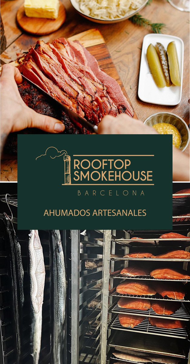 Un paraíso para los amantes de los ahumados: carnes, pescados, encurtidos, o cualquier ingrediente que imagines pasa por el aroma del humo de leña en Rooftop Smokehouse ¡En Prodesco! grupoprodesco.com/rooftop-smokeh…