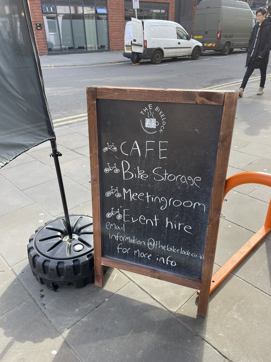 thebikelock's tweet image. More up-cycling on this beautiful sunny morning @thebikelock 😊…early bird coffee til 10am with ‘cool hand Luke’ driving the #BlackEagle with our Sao Lucas @manumitcoffee 😍Looking forward to welcoming @CardiffAjaxCC for their event tonight 👌☕️🚴🔒#itsallaboutpeople