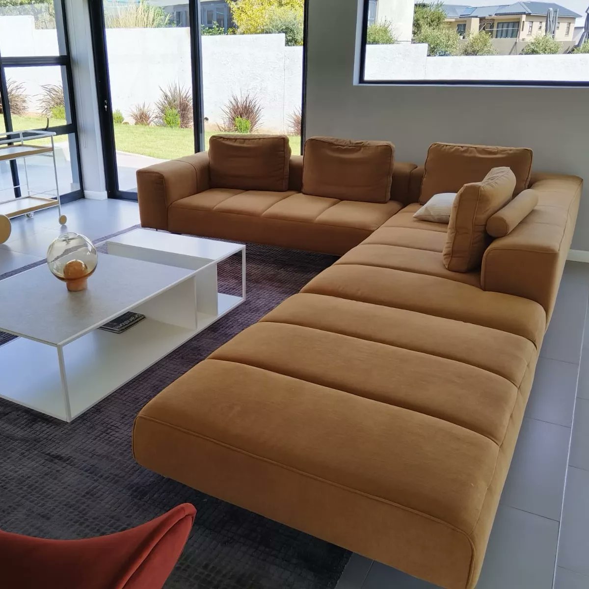 BoconceptA's tweet photo. Take a look at our latest living room design project featuring our Amsterdam sofa, Imola chair, Philadelphia coffee table, Sydney trolley, Como bookcase, Paris side table, Fermo media unit, Loom rug and a mix of our accessories.

#boconcept #danishdesign #interiordesign https://t.co/IaBgoaXpT1