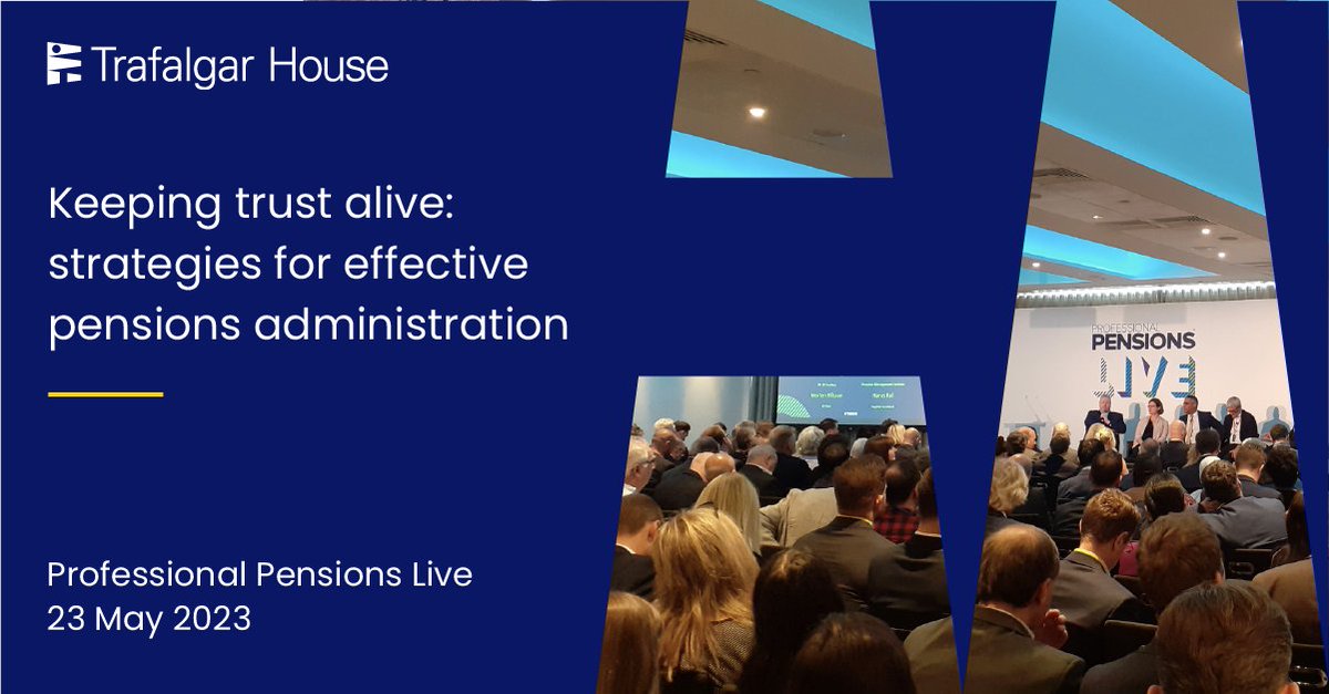 TrafalgarAdmin's tweet image. Join us at Professional Pensions Live 2023 and hear Daniel Taylor present the results of our research on the public's level of trust and confidence in the pensions sector.

Don't miss out on this insightful session! Register today:

professionalpensionslive.com/2023/en/page/h…