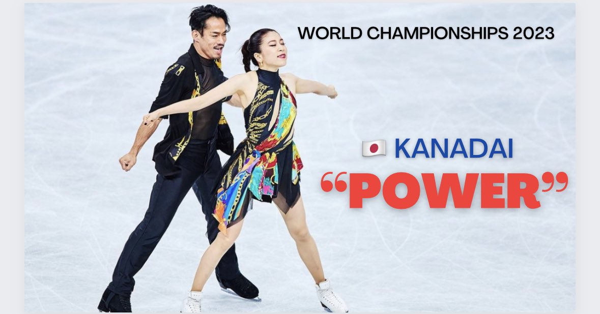 GhieLabao's tweet photo. Japanese Pair Skaters KANADAI Kana and Daisuke’s CONGA Performance at World Championships 2023
https://t.co/AEMyaYeNoe
#muramoto #takahashi #kanadai #worldfigure #worldchampionships #worldfigure2023 #figureskating https://t.co/543hZigW3A