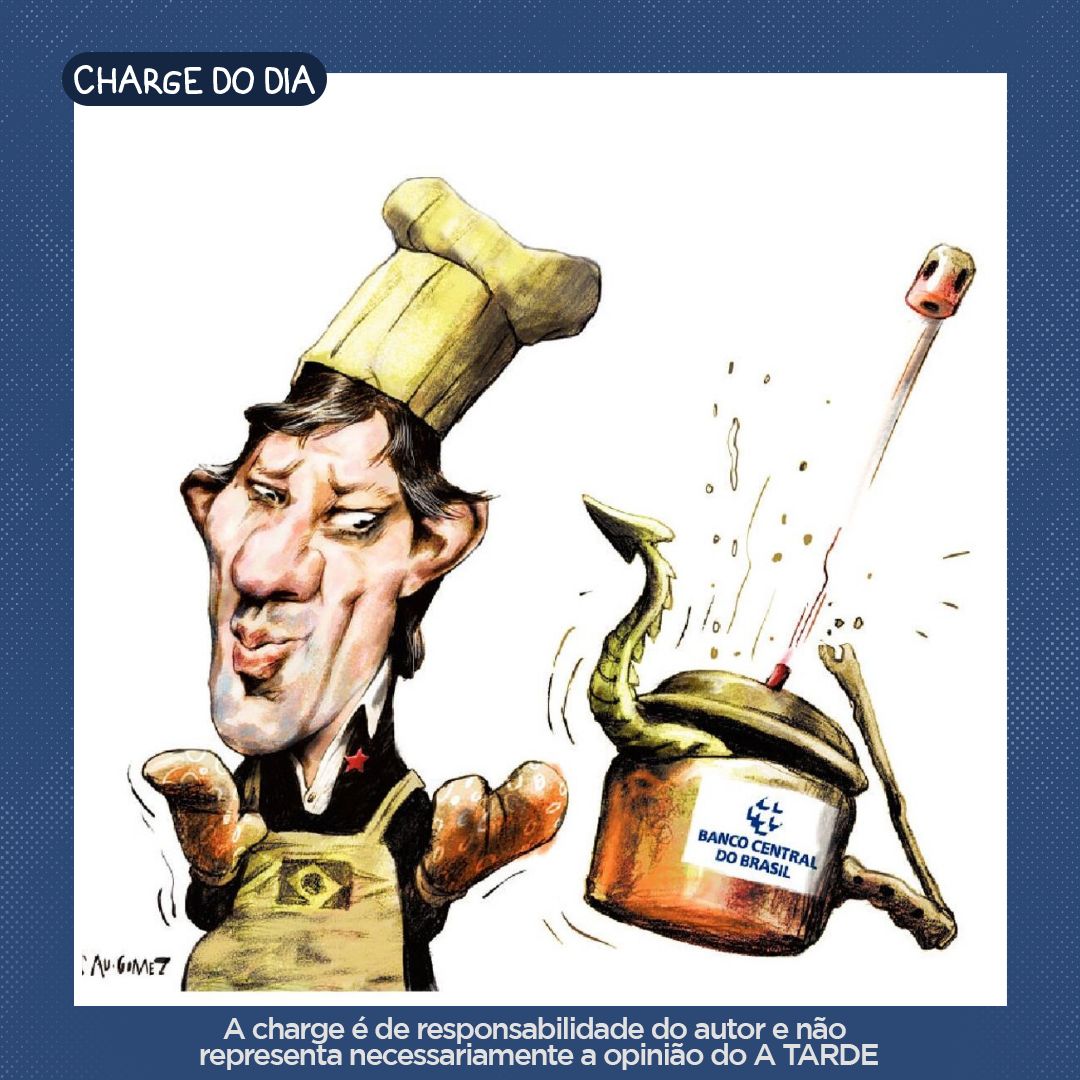 atarde's tweet photo. #ChargeDoDia Veja outras charges no #PortalATARDE, acessando o link na bio #Charges #CauGomez #ATARDE #GrupoATARDE
A charge é de responsabilidade do autor e não representa necessariamente a opinião do A TARDE https://t.co/f3tPdjo3gD