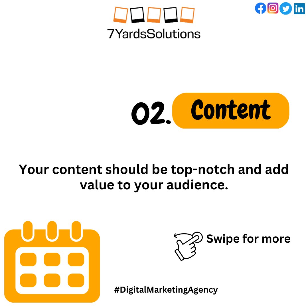 7yardssolutions's tweet photo. Here are the 4 ways to Increase Organic Reach!
Swipe for more Information:-
Visit: https://t.co/eDE6rHW7gQ
Mail: info@7yardssolutions.com
Call: 093373 19419
#7yardssolutions #organicreach #reach #viralpost #digitalmarketingtips #viralcontent #targeting #content #sharing https://t.co/vcKNX6rfOK