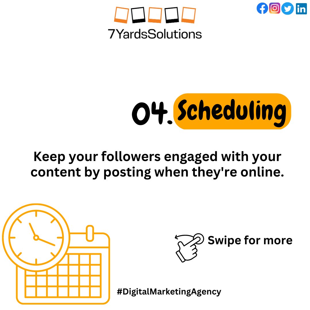 7yardssolutions's tweet photo. Here are the 4 ways to Increase Organic Reach!
Swipe for more Information:-
Visit: https://t.co/eDE6rHW7gQ
Mail: info@7yardssolutions.com
Call: 093373 19419
#7yardssolutions #organicreach #reach #viralpost #digitalmarketingtips #viralcontent #targeting #content #sharing https://t.co/vcKNX6rfOK