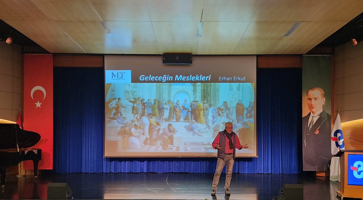 Öğrencilerimiz, Eyüboğlu Eğitim Kurumları “İlham Veren Konuşmacılar” serisinde, MEF Üniversitesi Öğretim üyesi ve YetGen Kurucusu Prof. Dr. Erhan ERKUT ile Kariyer Planlama ve Geleceğin Meslekleri söyleşisinde bir araya geldiler.