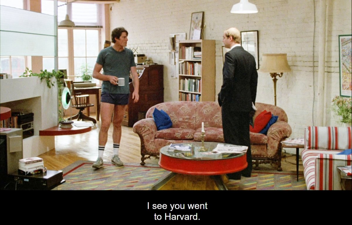 CONELRAD6401240's tweet photo. 1/2. @Harvard references in STREET SMART (1987). #ChristopherReeve #JayPatterson #KathyBaker cc: @CannonFilmGuide https://t.co/vQNfjGL2II