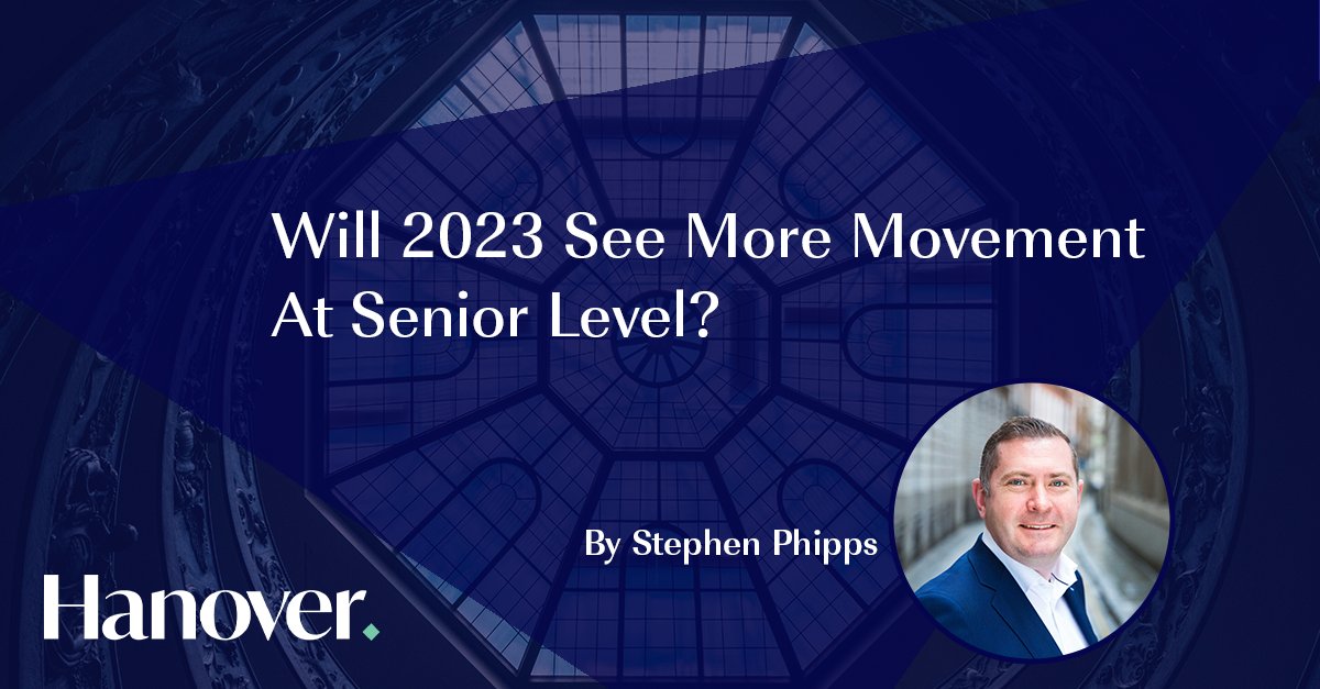 HanoverSearch's tweet image. Will 2023 see more movement with senior level candidates seeking new opportunities?

Read the full article here - hanoversearch.com/blogs/2023-2/m…

#leadership #seniorlevel #candidates #executivesearch