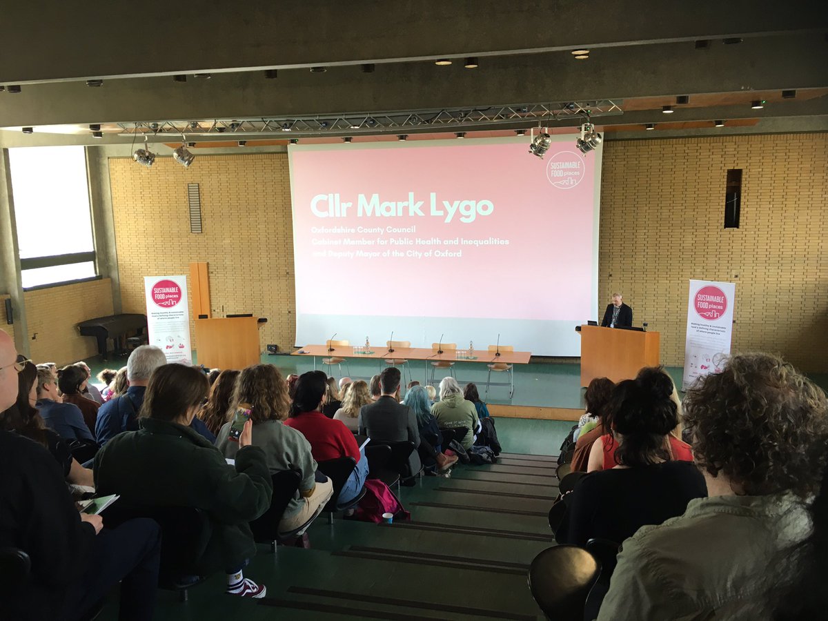 FoodMatters_org's tweet photo. “Food is part of the problem and a key part of the solution” ~ Cllr Mark Lygo @FoodPlacesUK @UKSustain @SoilAssociation #SFPConference2023 https://t.co/XMXoYbko9S