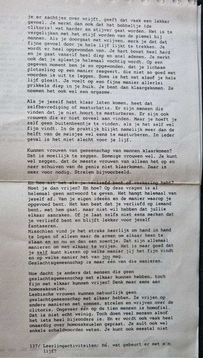 Woutrina's tweet photo. @kittyherweijer Ik ben even oud als Agema en wij kregen in groep 8 deze seksuele voorlichting. Is niet zo heel anders dan nu volgens mij? Agena heeft waarschijnlijk zelf ook op haar 12e over de clitoris en zelfbevrediging geleerd in 1988. Snap echt de ophef niet. https://t.co/AnLdMPCEkn