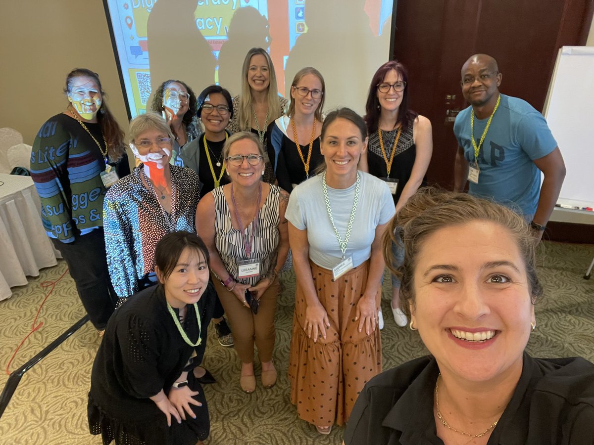 Honored to have collaborated with these educators around how digital literacy is literacy! #etc2023kk #edtech #ISTEcert