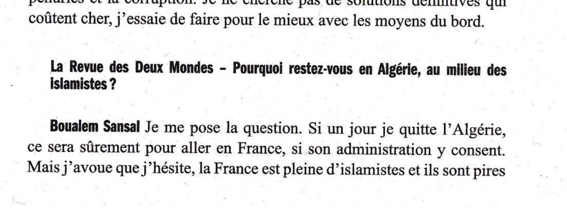 DamienRieu's tweet photo. Boualem Sansal : « l’islam a une mission divine, faire gouverner le monde par la chariah (…) la démographie permettra de submerger pacifiquement les kouffars. » https://t.co/ob3AOgd2bG