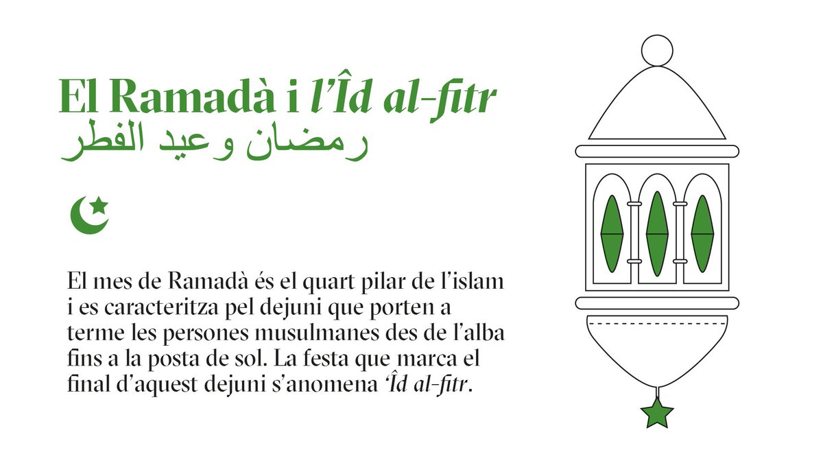 ☪ El Ramadà a #SantMartí

Les comunitats musulmanes del #Clot i del #BesòsMaresme organitzen diverses trobades comunitàries per trencar el dejuni #Iftar 🥙

El 21/04, celebraran el final del #Ramadà als parcs del Clot i del Fòrum 🤲

🔗 via.bcn/Lw0H50NpUyE