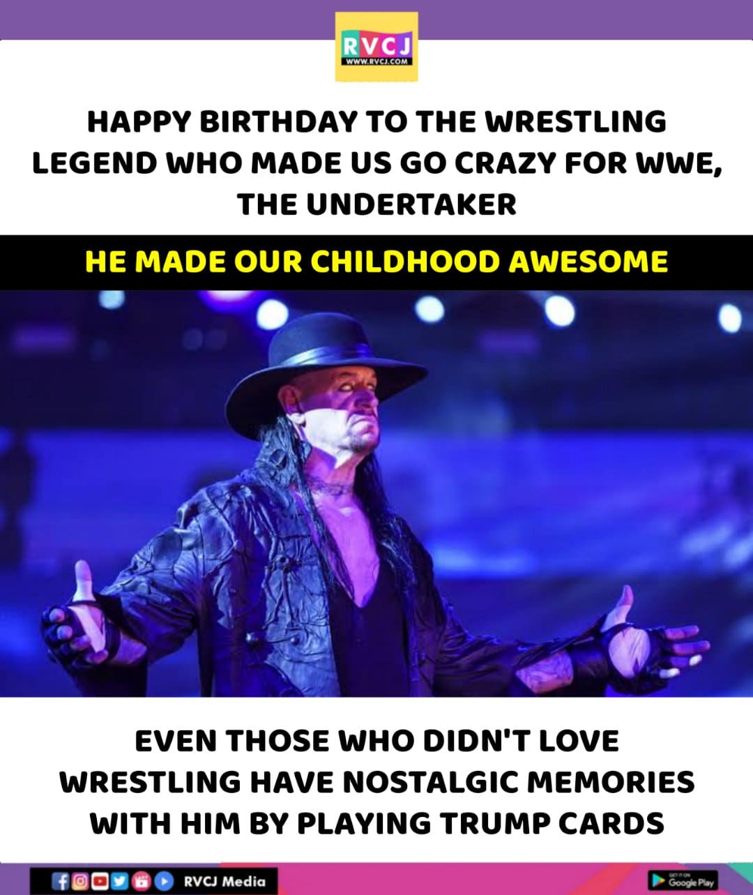 Happy Birthday \"The Undertaker\"    
