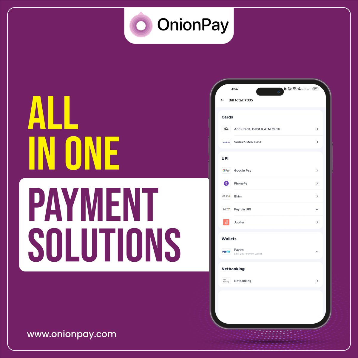 OnionPay's tweet photo. OnionPay offers a variety of payment options for all your digital transaction needs with its fastest payment mechanism &amp; secure gateway system.

Learn more: https://t.co/U0IgMLJKfZ

#onionpay #digitaltransactions #paymentmechanism #onlinepayments #digitaltrends #businesspotential https://t.co/PDjUhqHJwU