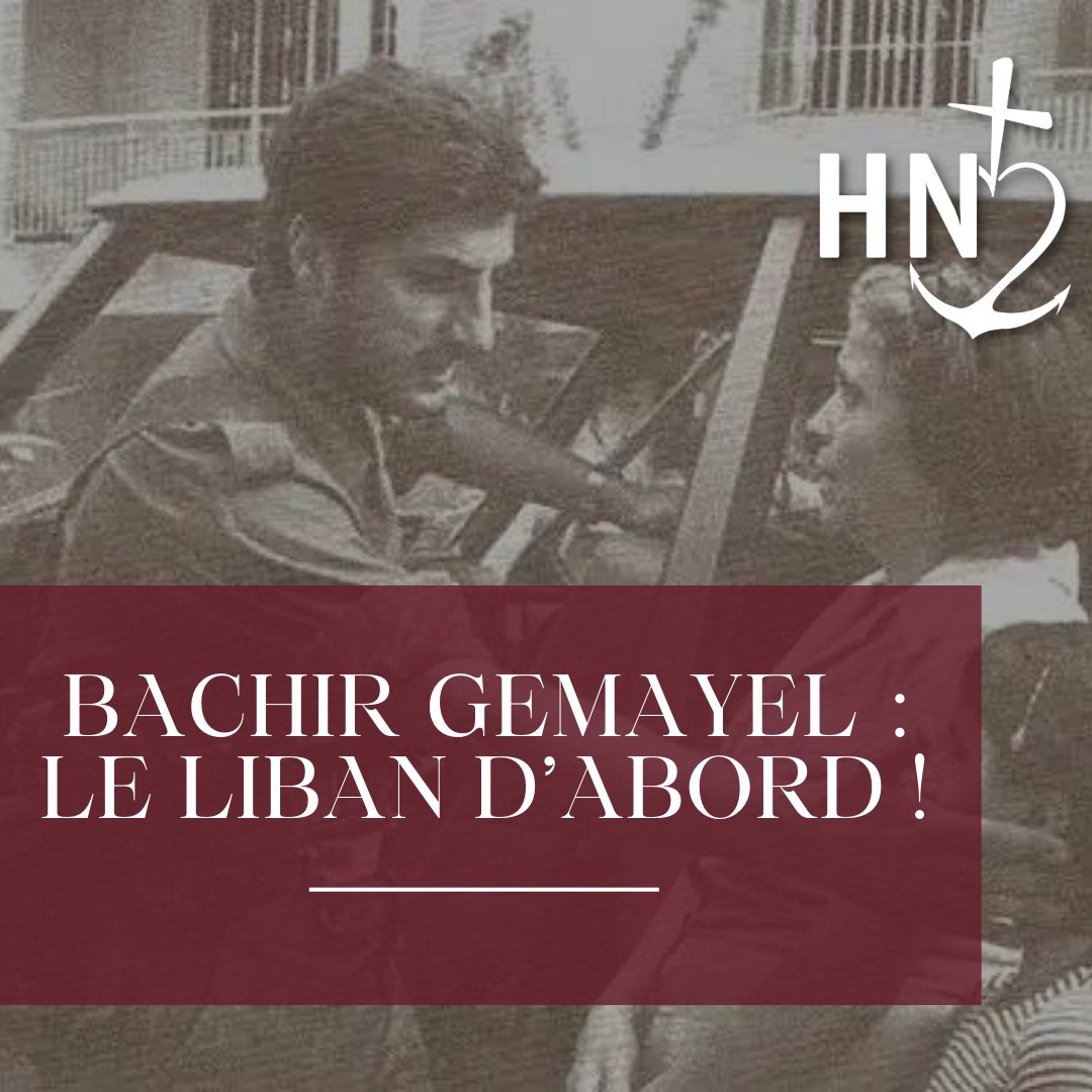 LHomme_Nouveau's tweet photo. Un véritable chef de guerre. Telle est l’image que l’on garde de Bachir Gemayel après avoir lu la biographie de Yann Baly et Emmanuel Pezé, publié chez Pardès.
https://t.co/1GXOOn3o8d https://t.co/VSqRQHqb9t