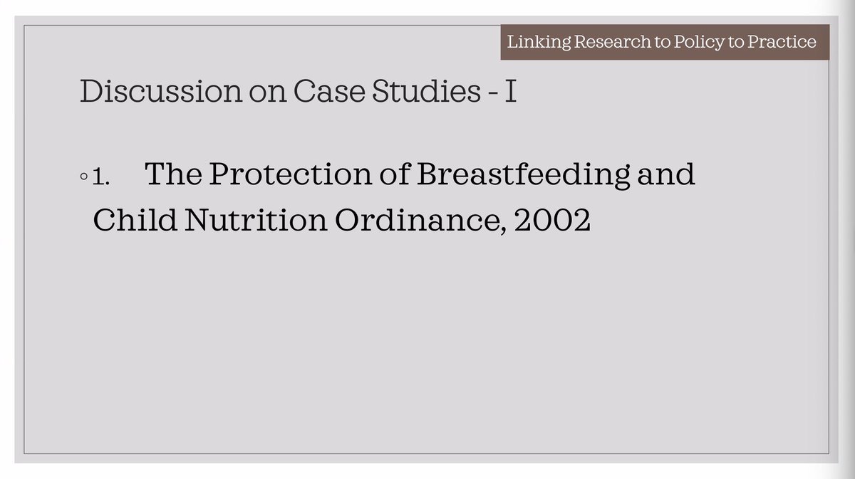 impassproject's tweet photo. Dr Zafar Mirza shares his experience of working on The Protection of Breastfeeding and Child Nutrition Ordinance 2002, highlighting the challenges faced in protecting breastfeeding practices from marketing tactics of formula milk brands.

#GRIPaP @theinitiativepk https://t.co/6khPj9x3bg