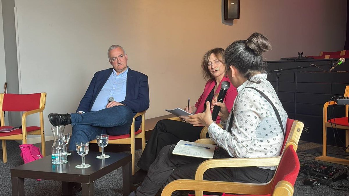 🔵@galapita en  #Bherria:  "Estamos en un presente con menos futuro de todos los tiempos".