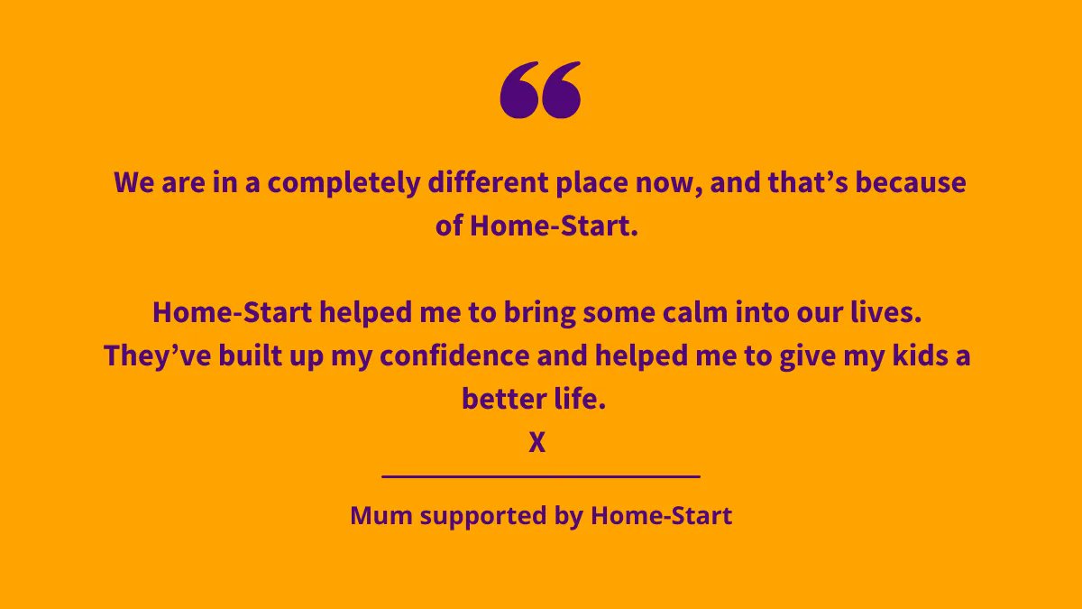 Most parents feel like they're getting it wrong at times. When that happens, you can quickly lose your confidence. With a Home-Start volunteer, there is support to build back confidence and recognise your parenting achievements. #WeGotYou #HomeStartSupport  #HomeStartVolunteer