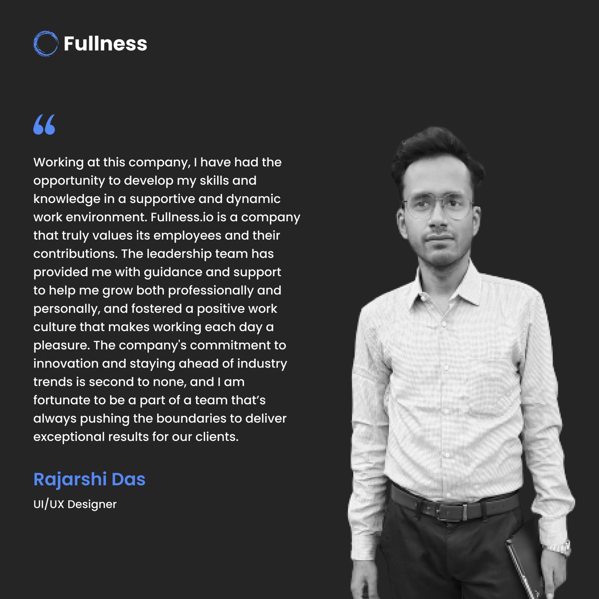 FullnessWeb's tweet photo. Hear from our Fullness Family✨

#employeetestimonial #workculture #teambonding #workbenefits #perksofthejob #remotework #hybridculture #fullness #fullnessfamily https://t.co/lhyUM12u03