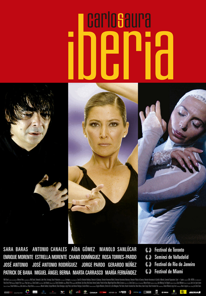 インスティトゥト・セルバンテスのカルロス・サウラ監督作品、オンライン無料上映会はこの週末が最終回。「イベリア Iberia」。日本時間で本日午前４時より48時間。アルベニスのピアノ組曲を舞台化するためのバックステージの様子など。出演はSara Baras, Antonio Canales他

https://t.co/4w0Ri9A4Z0 