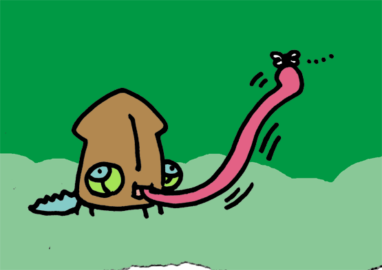 no humans tongue long tongue green background tongue out solo parody  illustration images