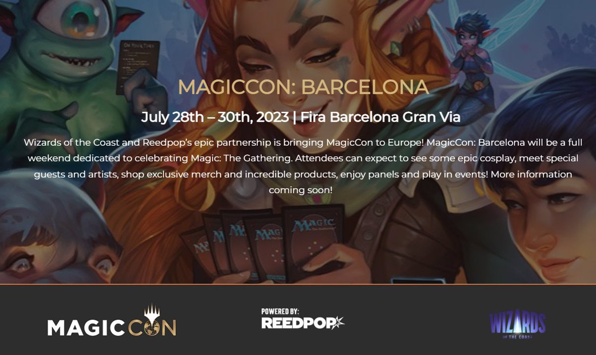 MTGO Salseo on Twitter "ya hay venue del PT de Barcelona /// MagicCon"