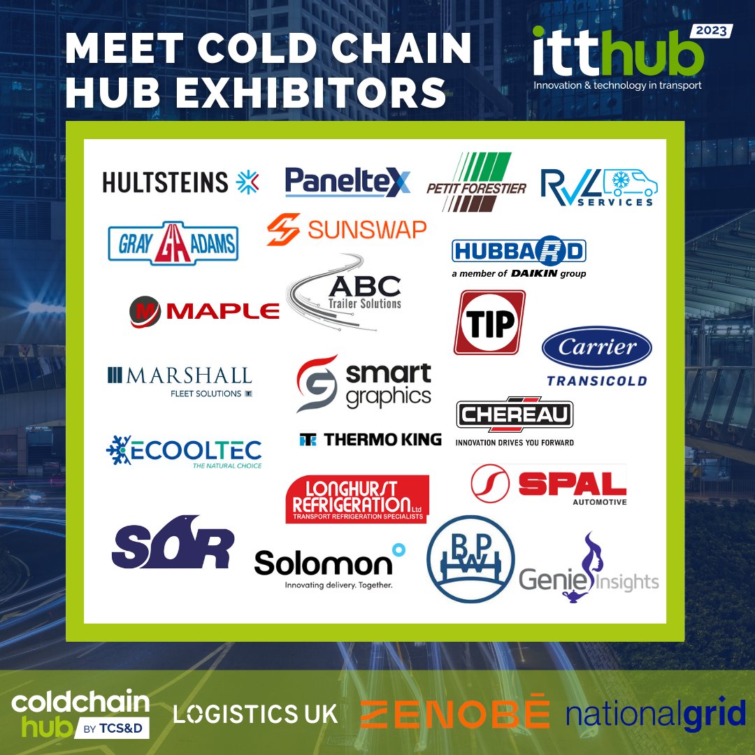 TCSandD's tweet photo. TCS&amp;D's Cold Chain Hub, 10th &amp; 11th May. 

Register for your FREE pass today at https://t.co/Ayps5iiLUq

#tcsd #coldchain #chillchain #supplychain #logistics #commercialvehicles #netzero #transportrefrigeration #trailers #fridgevans #rigids #refrigeratedvehicles https://t.co/gN4DaFPtac