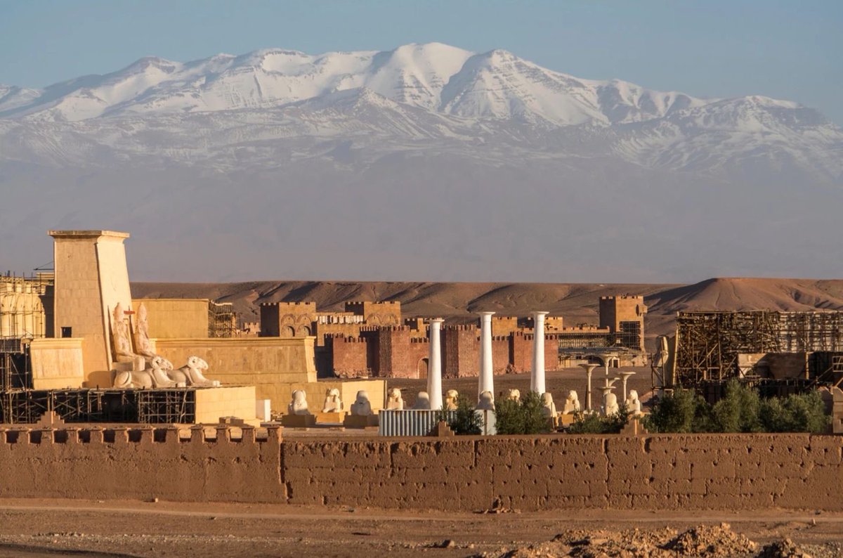 AfricaFactsZone's tweet photo. Morocco has Africa's largest film studio, Atlas Studios in Ouarzazate which covers 20,000 hectares.

It was a filming location of Game of Thrones, Prison Break, Gladiator, The Mummy, Mission Impossible, Vikings, Prince of Persia, Inception, The Living Daylights, The Amazing Race. https://t.co/l9YovymnmV
