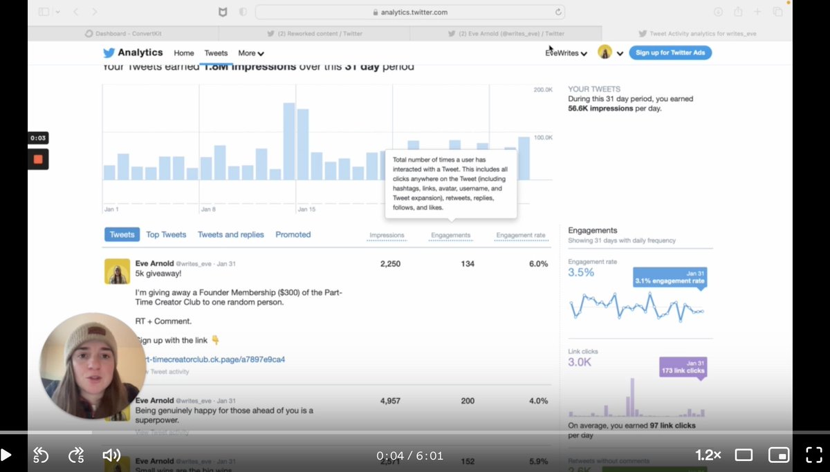 Eve → Part-Time Creator tweet media
