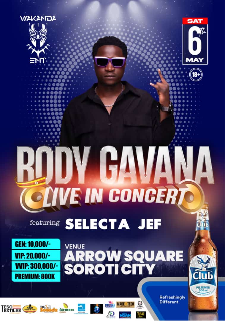 Noah_Elquido's tweet photo. Uganda's number 1 deejay @selectajeff will be bringing the vibe to the East.. Mr. Boy fire ting

#RODYGAVANALIVEINCONCERT
#ARROWSQUARESOROTI

@Ksheebah1 @SwangzAvenue @IamVinka @FirebbyUg @acomalobo @theSoundzug @HonEchweru @Irenentale https://t.co/HZmMknCJ8h