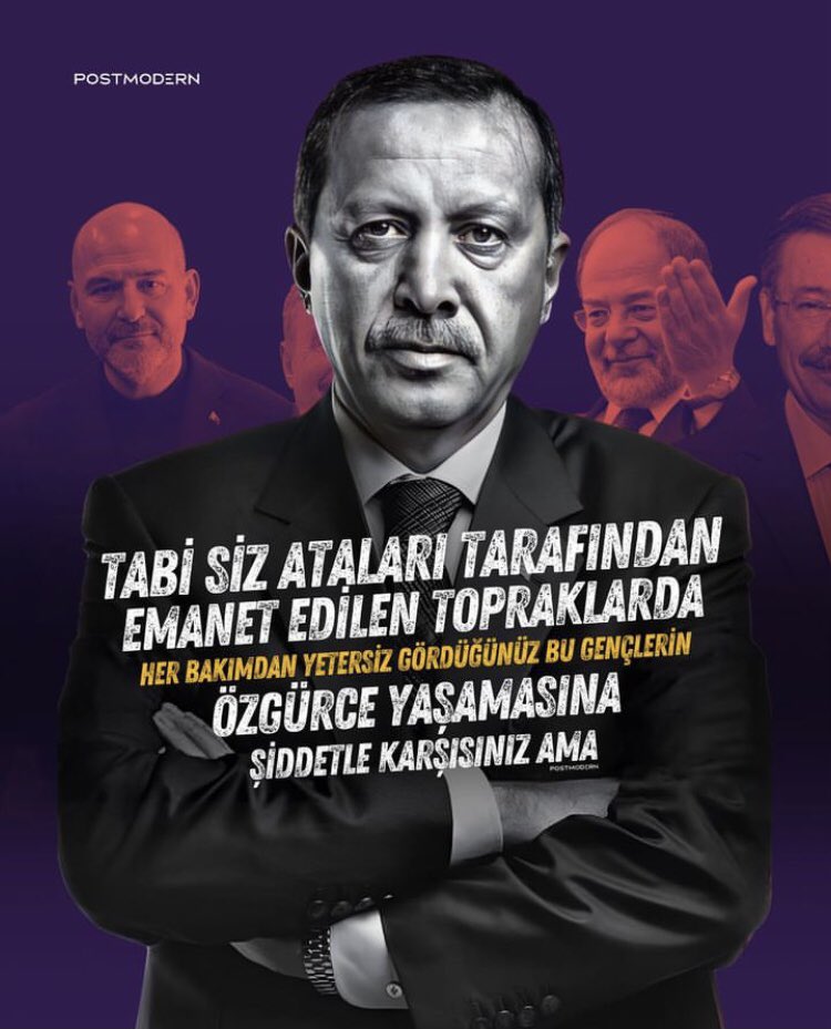 #Erolozvaristifa
Tabi siz ataları tarafından emanet edilen topraklarda her bakımdan yetersiz gördüğünüz gençlerin özgürce yaşamasına şiddetle karşısınız ama…   !!! <a href="/erolozvar/">Erol Özvar</a> <a href="/RTErdogan/">Recep Tayyip Erdoğan</a>