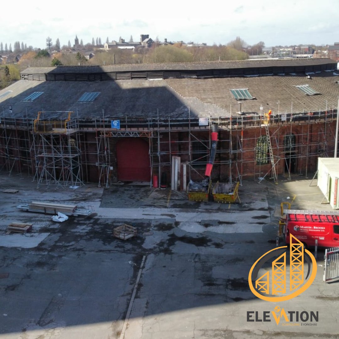 Sometimes our drone photos are the only way to show the accurate scale of our scaffolding projects! 📸

It is brilliant to support a client of ours with this work on The Roundhouse in Leeds City Centre 📍

📧 info@elevation.org.uk

#elevationyorkshire #scaffolding