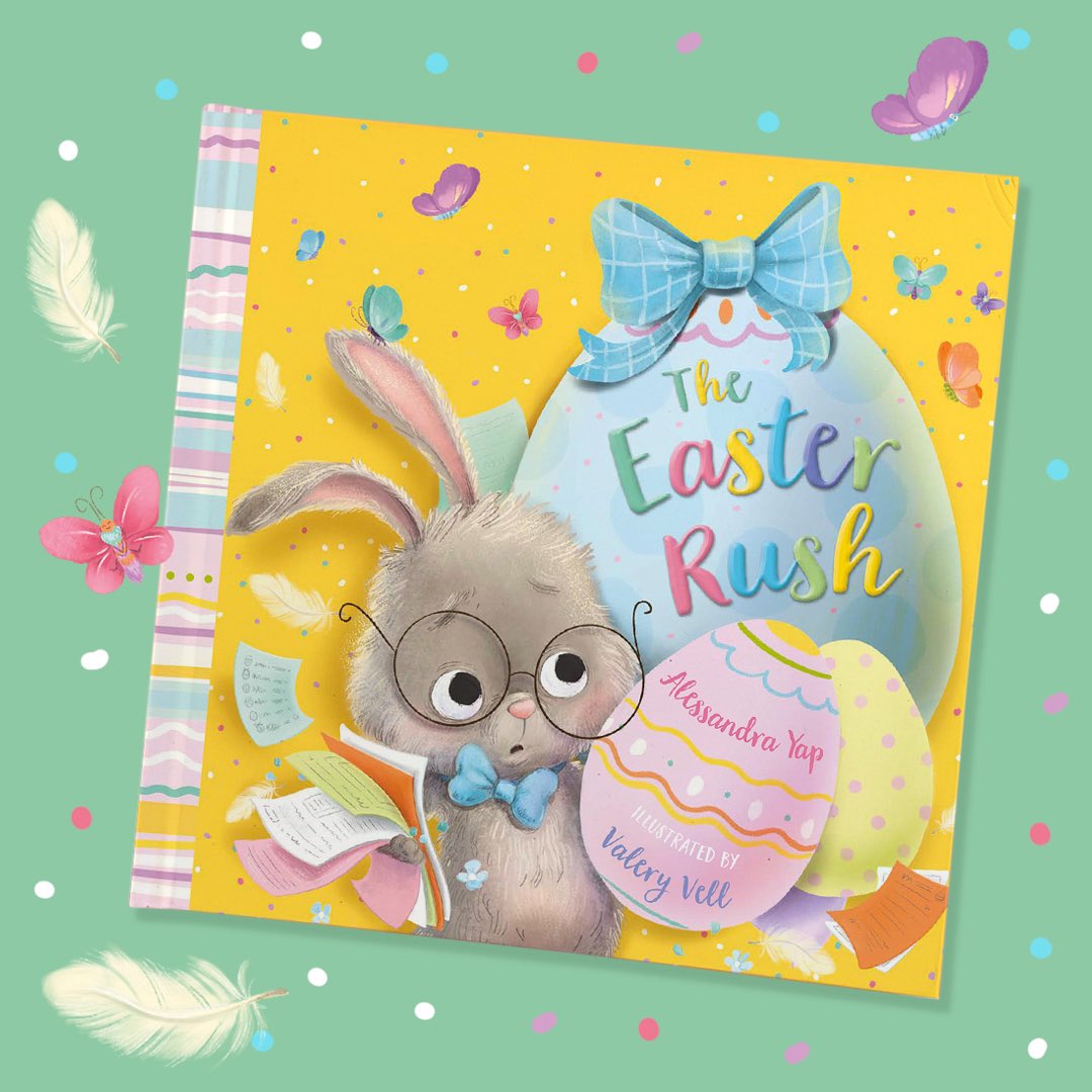 littlesteps_uk's tweet photo. Join the Easter Bunny and his friends as they race against the clock to make sure Easter is a success. Will they be able to pull it off? Crack open this delightful book and find out! 🐰🐣📚

The Easter Rush by Alessandra Yap and illustrated by Valery Vell. 

Available now! https://t.co/8zYUsxq5LI