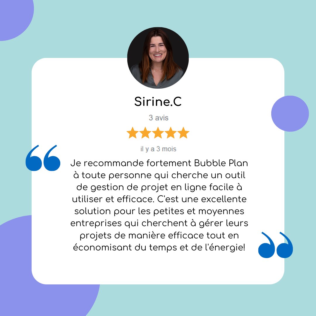 BubblePlan's tweet photo. Vos témoignages nous sont précieux ! 💙

Il semble que Sirine ait enfin trouvé une solution qui lui convient !

Et vous, qu’est-ce qui vous a donné envie de commencer l'aventure avec nous ? 🤩

#gestiondeprojet #collaboratif #bubbleplan https://t.co/NR7VGJU9zb