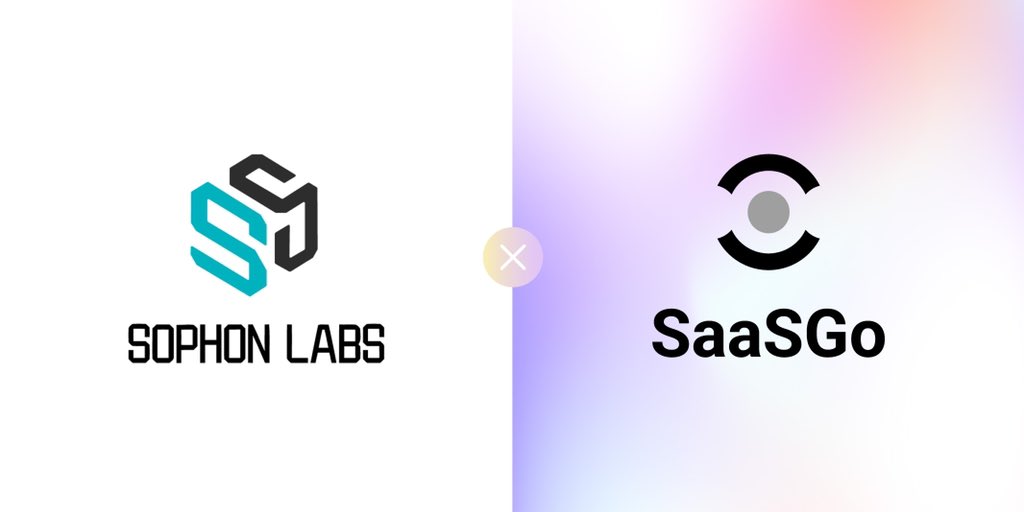 SophonLabs's tweet photo. 🤝We are thrilled to announce our  partnership with @SaaSGoOfficial  🎉🎉 https://t.co/RKdd8tnGXC