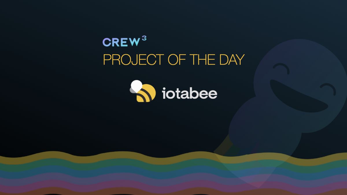 With the aim to provide the best DeFi experience, our Project Of The Day, <a href="/iotabee/">Iotabee</a> aims to give users a faster and more powerful DeFi experience on IOTA. ⚡️

💫 Check out their <a href="/crew3xyz/">Kasih Sayang</a> questboard bit.ly/3FRC3FR