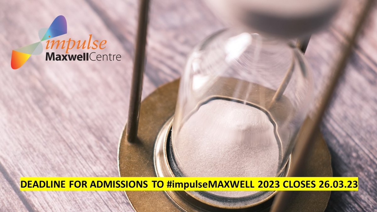 Just TWO days left to make your submission to #impulseMAXWELL 2023. The application window closes on Sunday 26th March 2023. Apply at: maxwell.cam.ac.uk/impulse-2023-a… for both #Entrepreneurship and #Intrapreneurship. #Cambridge #Mentoring