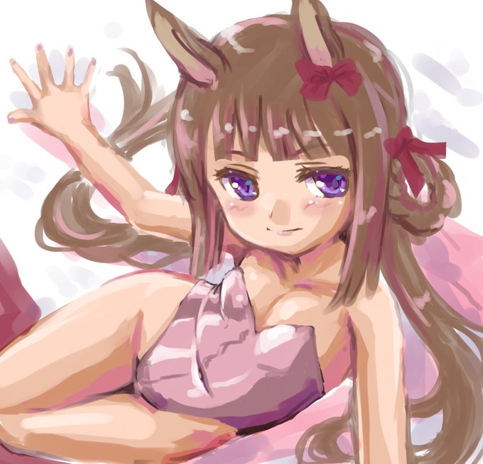 なるだけ線を引かずに塗りだけでスイープを描いてみました
#フォロワー1万人以下の絵師が力作を投稿してたくさんのフォローを貰うタグ 
#バニーウマ娘 