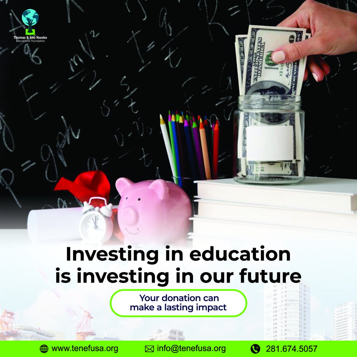 Tenef_usa's tweet photo. Join the movement to build stronger communities through education! 

Donate today and make a difference in the lives of future generations.

#BuildingStrongerCommunities 
#EducationForAll https://t.co/lkM0jsw8BB