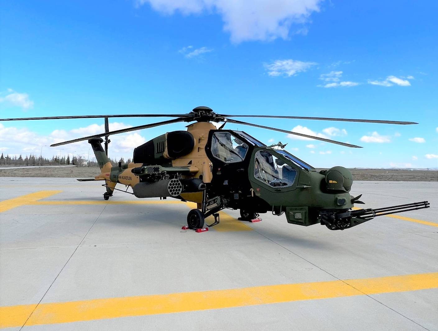 T-129 Atak helikopterini