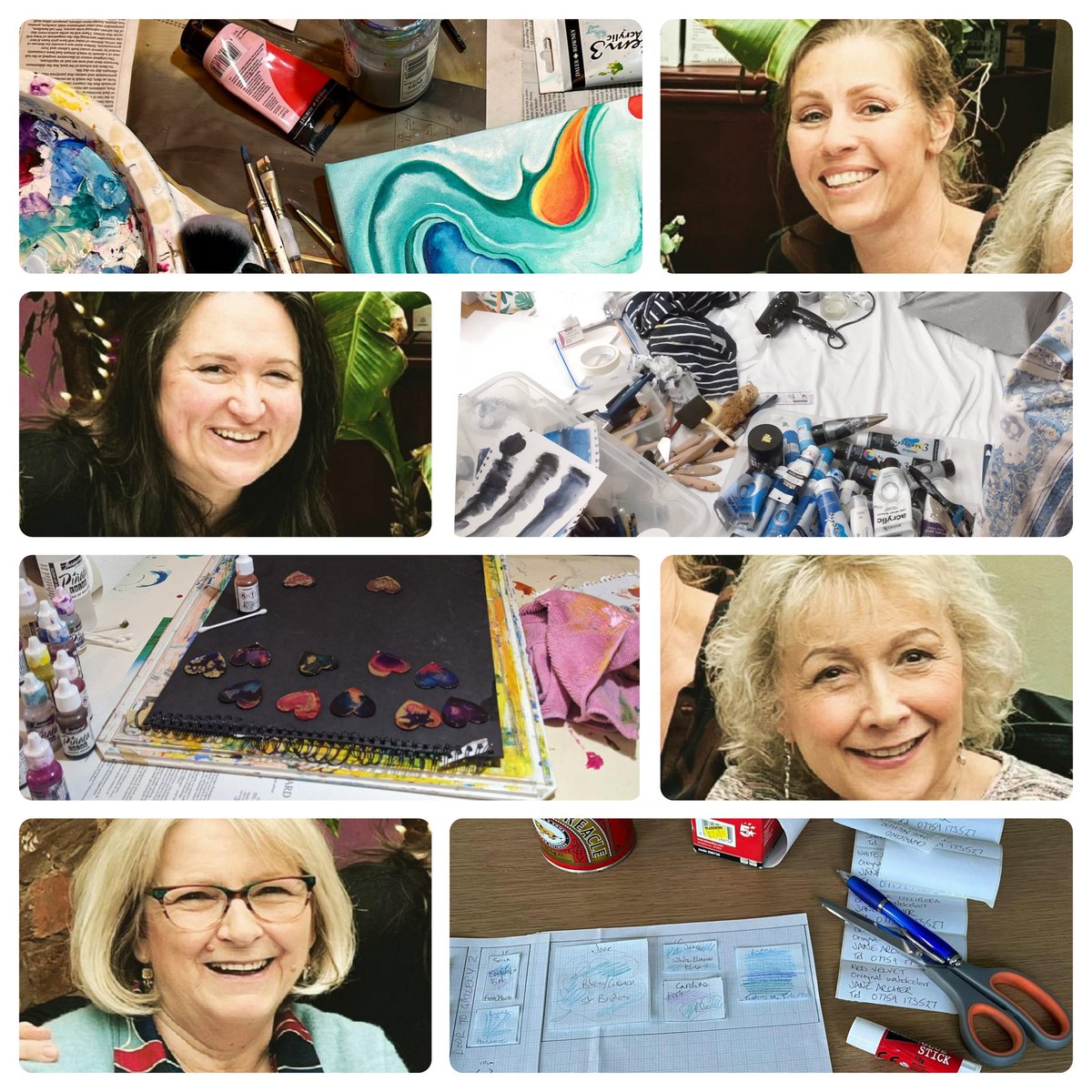 TheArtPool's tweet photo. We're a busy bunch, here at
The Art Pool.
Three of us are happily creating more art, where as our Jane is busy organising us.

#theartpoolcollective
#thisismyartandsoul
#carolinehfraserart
#janearcherart
#soniabublaitisart https://t.co/aa8cbW4lhM