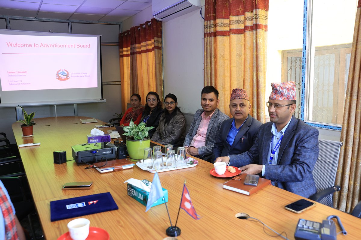 UNDPNepal's tweet photo. Pleased to join hands with Advertisement Board, Government of Nepal π³π΅to promote gender responsive advertising in Nepal.
#NextGenAd #GenderEquality #SDG5 #SDG10 https://t.co/wrub5WEX3X