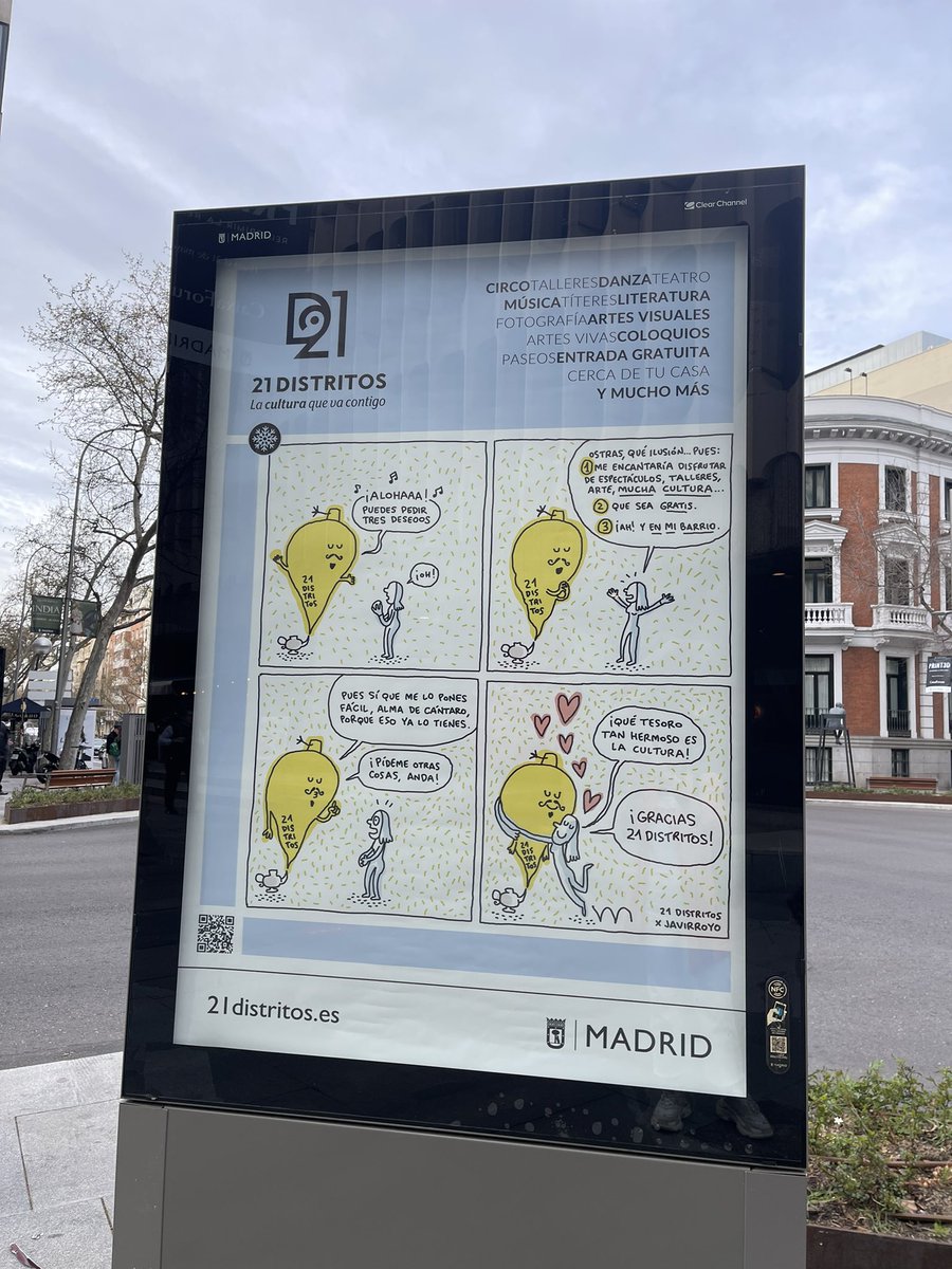 21distritos.es espectáculos, música, arte, cultura… gratis #Madrid