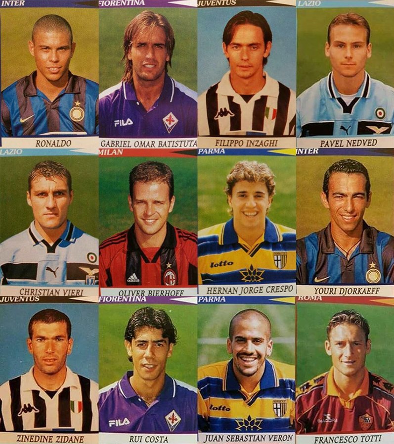 Serie A in the 90s was something else...